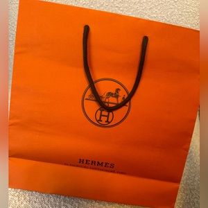 Hermes’ paper gift bag 12x12